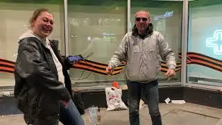 РадиоБашка Дискотека на НОВОСЛОБОДКЕ / Савеловский #Shorts