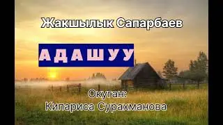 ЖАКШЫЛЫК САПАРБАЕВДИН "АДАШУУ" аңгемеси