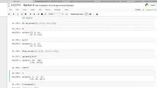 Python Matrix Libraries | Data Mining With Python