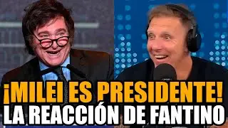 La reacción de FANTINO a MILEI PRESIDENTE | Break Point