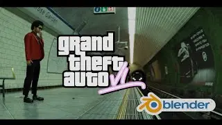 The Weeknd in Grand Theft Auto 6 ? Made in Blender #gta6 #weeknd #blender3d