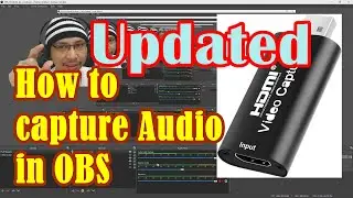 [UPDATED] How to capture audio from this cheap capture card using OBS
