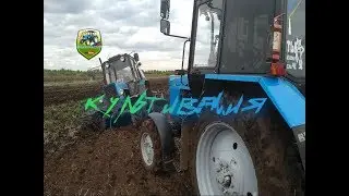 Культивация. Андрюха бьет рекорды по застреванию)))).