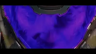 Guy from DOOM Blasting Caramelldansen in his helmet
