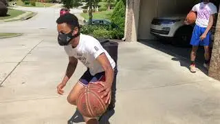 Basketball drills. Driveway action! Build your skill settings and your instinct will follow .