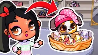 РОДИЛИСЬ ЩЕНКИ 🐶🍼🍼🍼 в ГОСТИНИЦЕ ДЛЯ ПИТОМЦЕВ - AVATAR WORLD  - ОБНОВЛЕНИЕ !