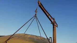 Самодельный подъемный кран.   Цепной паук для грузов своими руками.