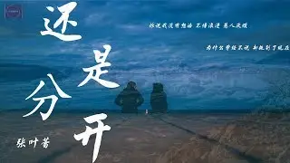 张叶蕾--《还是分开》『我和你猜了又猜 想过再想 决定分开  为什么我们的结局还是没有例外』