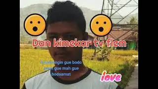 aku kasih video yang lagi viral lo nombongin gue di belakan bodo amat gue masah bo