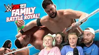WWE 2k19 Family Battle Royal | K-City GAMING