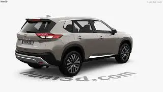 Nissan X-Trail e-POWER 2024 3D model by 3DModels.org
