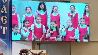 Праздник у Баптистов - ЖАТВА. Посетил Церковь ЕХБ Голгофа, город Москва