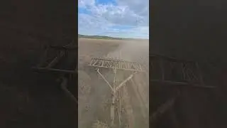 Культивирую поле под картофель. МТЗ 82.1 и КПС4