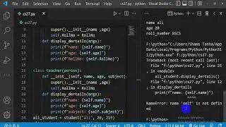 Inheritance in python object oriented programming #27