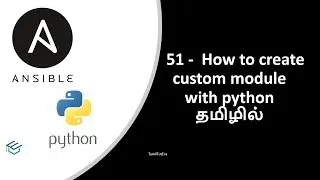Ansible in Tamil 51 Ansible Custom Module with Python | Ansible Custom Module with English Subtitle