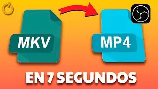Convertir videos sin perder calidad con OBS en 5 seg - Muy fácil