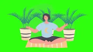 Everyday Yoga green Screen 