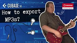 How do you export MP3s from Cubase?