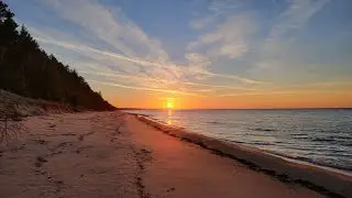 Pictured Rocks....Chapel Rock, Coves,  Beaver Creek, Trappers Lake.