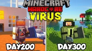 I Survived 300 Days in a ZOMBIE Apocalypse in Minecraft Here's What Happened (HINDI)