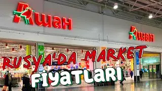 Moskova Vlog | Rusya’da Market Alışverişi 2023 | Grocery Shopping in Russia 2023 [4K]
