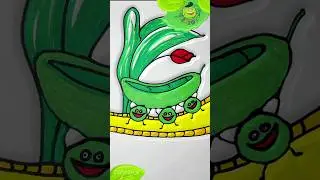 Рисунок как горошки несут автобус 