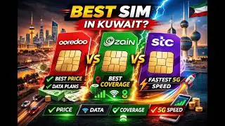 Ooredoo vs Zain vs STC: Best SIM Card in Kuwait for Expats in 2026?