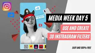 Social Media Challenge - AR Instagram filters - Day 5