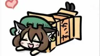【Touhou】 Chen Sliding In 【東方】