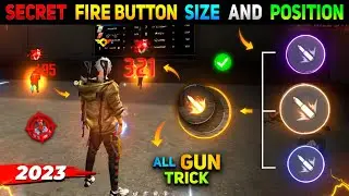Best Fire Button Size In Free Fire | Fire Button Size And Position | 4gb 6gb Ram Free Fire Setting