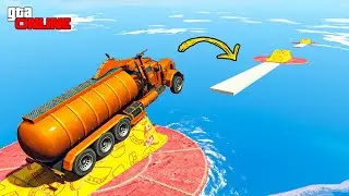 МЫ НИКОГДА НЕ ПРОЙДЁМ ЭТО! БЕЗУМНЫЙ ПАРКУР В GTA 5 ONLINE