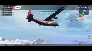 Finally airplane me naam aaya 🤣😂 chicken dinner to Banta he😎