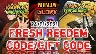 FRESH GIFT CODE/REEDEM CODE LEGEND OF KONOHA NINJA|LEGENDE DU NINJUTSU|NINJA GLORY|NINJA RIDERS