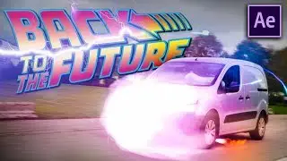 Create the DELOREAN CAR EFFECTS - Back To the Future (After Effects)