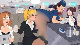INCIDENT ON THE AIRPLANE | COMIC DUB №4