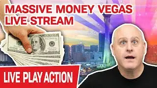 🔴 MASSIVE MONEY LAS VEGAS LIVE STREAM 🔴 Will The JACKPOTS EVER STOP?