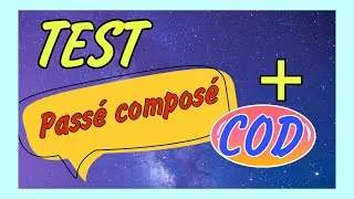 TEST : passé composé + COD/ COI В ОТРИЦАНИИ / + ОТВЕТЫ