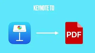 Convert Keynote to pdf