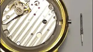 Самодельный ключ для наручных часов.