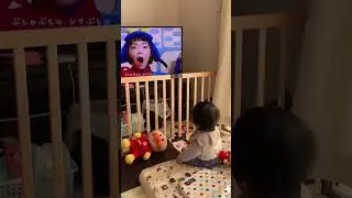 おしりにアンパンマン入れられてるの気づいてない