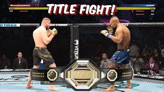 It’s The Championship Fight! (UFC 5 Career Mode)