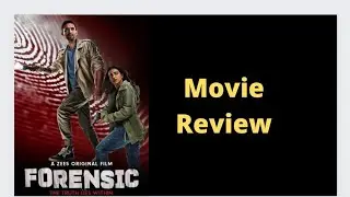 Forensic Movie Review|Zee5|Radhika Apte|Vikrant Massey