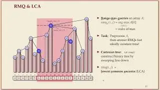 COMP526 (Fall 2022) 9-4 §9.4 Cartesian trees