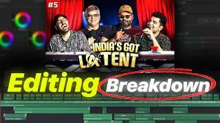 How To Edit Comedy Videos ft. INDIA'S GOT LATENT by Samay Raina like a Pro!