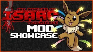 POKEMON IN ISAAC?! - The Binding of Isaac Repentance ModShowcase #1 (Eevee: Reunited Mod)