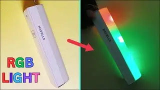 खराब led light से बनाएं दिवाली decoration lights | How to make rgb decoration light for diwali