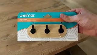 Stylish hanging hooks with double sided tape