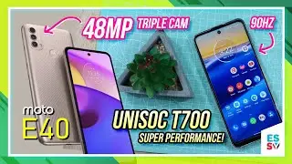 This phone is beautiful! : Moto E40 | Unisoc T700 | 48mp | 90hz