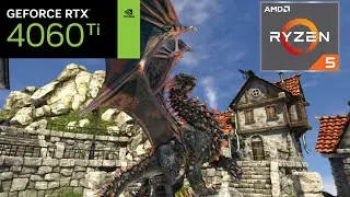 Unigine Heaven Ultrawide Benchmark Test | RTX 4060 TI | Ryzen 5 5600x