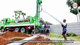 Unveiling the Depths of Innovation with C.R.I. Borewell Casing Pipes
